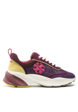 Tory Burch Сникърси Good Luck Trainer 140733 Виолетов - Pepit.bg