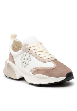 Tory Burch Сникърси Good Luck Trainer 83833 Бял - Pepit.bg