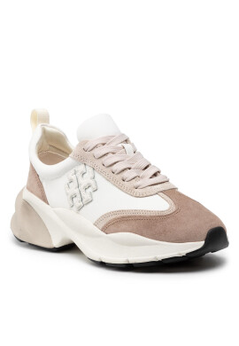 Tory Burch Сникърси Good Luck Trainer 83833 Бял - Pepit.bg