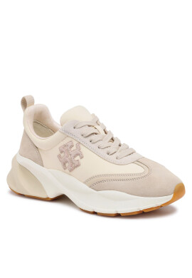Tory Burch Сникърси Good Luck Trainer 83833 Екрю - Pepit.bg