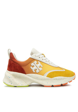 Tory Burch Сникърси Good Luck Trainer 83833 Жълт - Pepit.bg