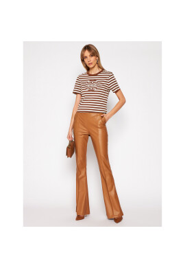 Tory Burch Тишърт Striped Logo 63871 Цветен Regular Fit - Pepit.bg