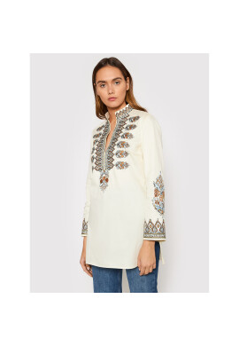 Tory Burch Туника Embroidered 87518 Бежов Relaxed Fit - Pepit.bg