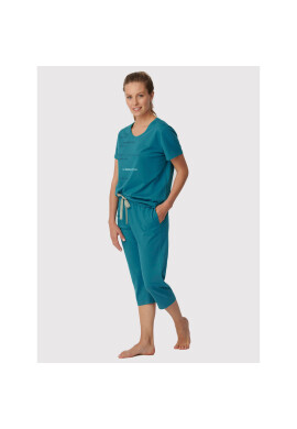 Triumph Пижама Capri 10207536 Син Regular Fit - Pepit.bg