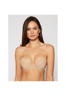 Triumph Сутиен push-up Lovely Micro 10186624 Бежов - Pepit.bg