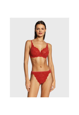 Triumph Сутиен с банели Amourette 300 Rococo 10213068 Червен - Pepit.bg