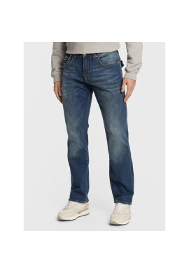 True Religion Дънки Ricky 105447 Син Straight Fit - Pepit.bg