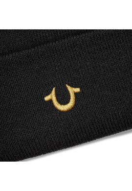 True Religion Шапка Core TRBEANIE03 Черен - Pepit.bg