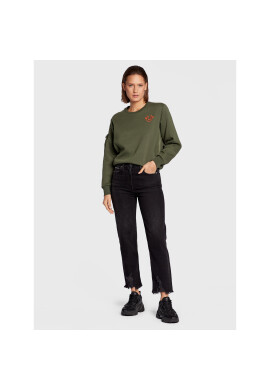 True Religion Суитшърт Utility 205634 Зелен Regular Fit - Pepit.bg