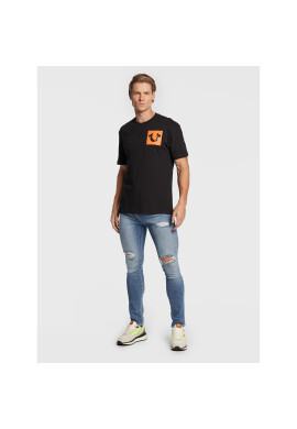 True Religion Тишърт 106298 Черен Regular Fit - Pepit.bg