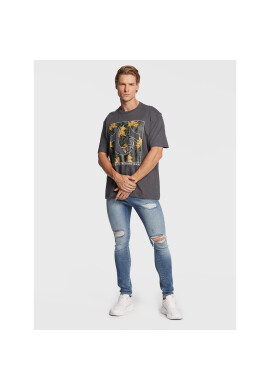 True Religion Тишърт 106299 Сив Regular Fit - Pepit.bg