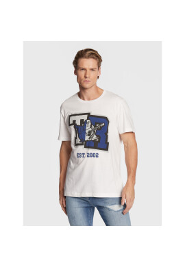 True Religion Тишърт 106309 Бял Regular Fit - Pepit.bg