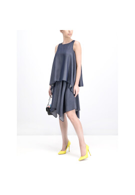Trussardi Блуза 56C00198 Тъмносин Regular Fit - Pepit.bg