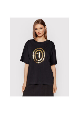Trussardi Блуза 56T00402 Черен Relaxed Fit - Pepit.bg