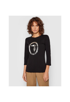 Trussardi Блуза 56T00422 Черен Regular Fit - Pepit.bg