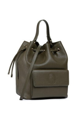 Trussardi Дамска чанта 75B01011 Зелен - Pepit.bg