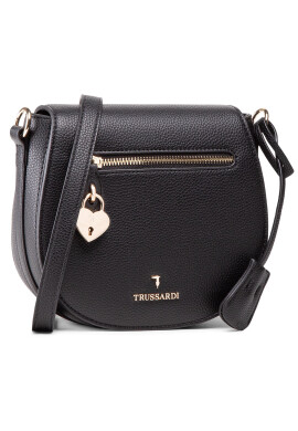 Trussardi Дамска чанта Shoulder Md Grana 75B01081 Черен - Pepit.bg