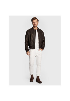 Trussardi Кожено яке 52S00756 Кафяв Regular Fit - Pepit.bg