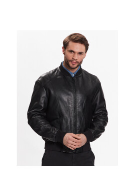 Trussardi Кожено яке 52S00865 Черен Regular Fit - Pepit.bg