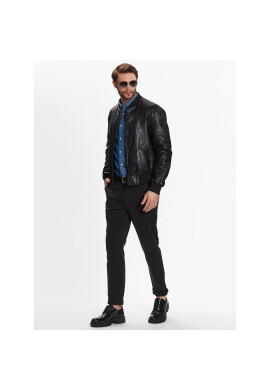 Trussardi Кожено яке 52S00865 Черен Regular Fit - Pepit.bg