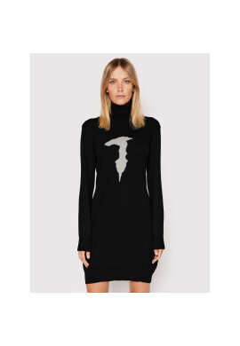 Trussardi Плетена рокля 56D00654 Черен Regular Fit - Pepit.bg