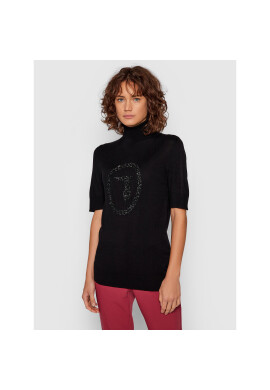 Trussardi Поло 56M00448 Черен Slim Fit - Pepit.bg