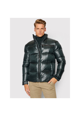 Trussardi Пухено яке 52S00627 Зелен Regular Fit - Pepit.bg