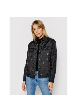 Trussardi Пухено яке 56S00585 Черен Regular Fit - Pepit.bg