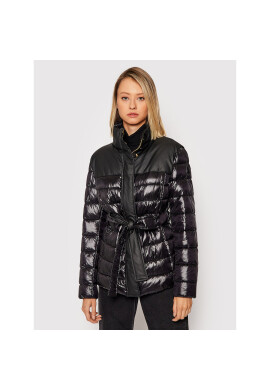 Trussardi Пухено яке 56S00687 Черен Slim Fit - Pepit.bg