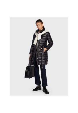 Trussardi Пухено яке 56S00802 Черен Regular Fit - Pepit.bg