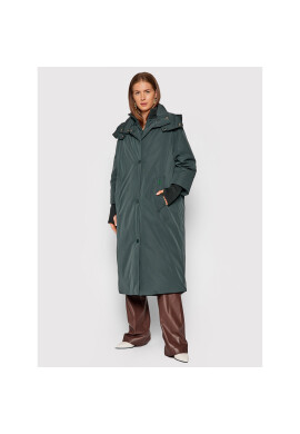 Trussardi Пухено яке Soft Memory 56S00591 Зелен Regular Fit - Pepit.bg