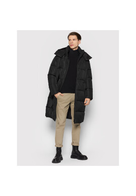 Trussardi Пухено яке 52S00520 Черен Regular Fit - Pepit.bg