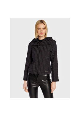 Trussardi Пухено яке 56S00786 Черен Regular Fit - Pepit.bg