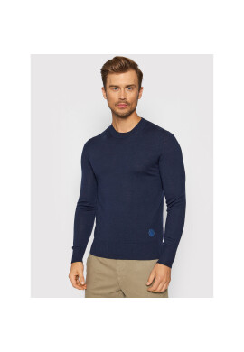 Trussardi Пуловер 52M00506 Тъмносин Regular Fit - Pepit.bg