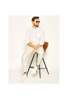 Trussardi Риза 52C00154 Бял Close Fit - Pepit.bg