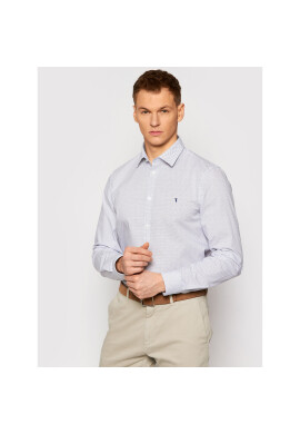 Trussardi Риза Popeline 52C00210 Бял Slim Fit - Pepit.bg