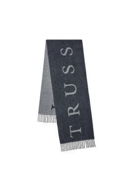 Trussardi Шал Lettering 57Z00274 Сив - Pepit.bg