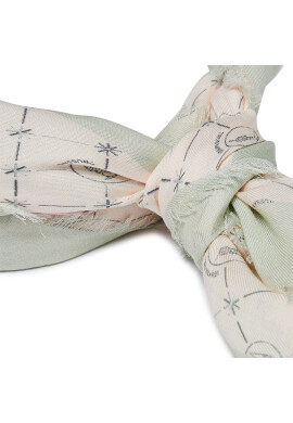 Trussardi Шал Monogram Print 59Z00330 Цветен - Pepit.bg