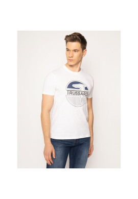 Trussardi Тишърт 52T00323 Бял Regular Fit - Pepit.bg