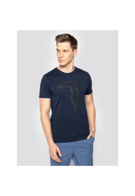 Trussardi Тишърт 52T00326 Тъмносин Regular Fit - Pepit.bg
