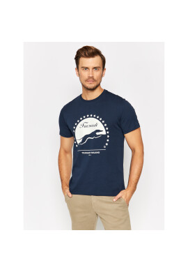 Trussardi Тишърт 52T00449 Тъмносин Regular Fit - Pepit.bg