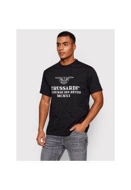Trussardi Тишърт 52T00595 Черен Regular Fit - Pepit.bg