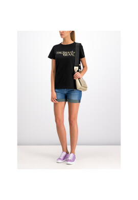 Trussardi Тишърт 56T00220 Черен Regular Fit - Pepit.bg