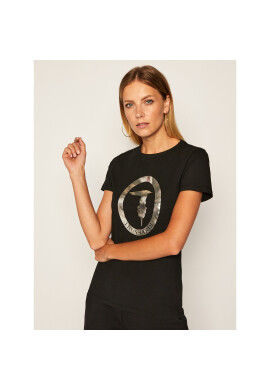 Trussardi Тишърт 56T00280 Черен Regular Fit - Pepit.bg