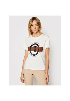 Trussardi Тишърт 56T00328 Бял Regular Fit - Pepit.bg