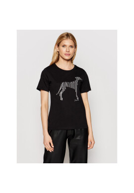 Trussardi Тишърт 56T00357 Черен Regular Fit - Pepit.bg