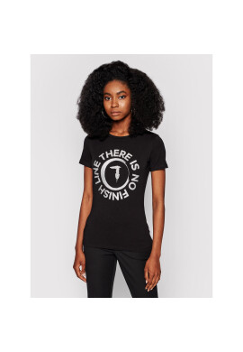 Trussardi Тишърт 56T00382 Черен Slim Fit - Pepit.bg