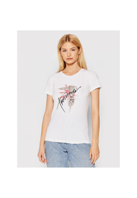 Trussardi Тишърт 56T00384 Бял Slim Fit - Pepit.bg