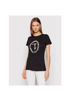 Trussardi Тишърт 56T00421 Черен Regular Fit - Pepit.bg
