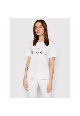 Trussardi Тишърт 56T00442 Бял Regular Fit - Pepit.bg